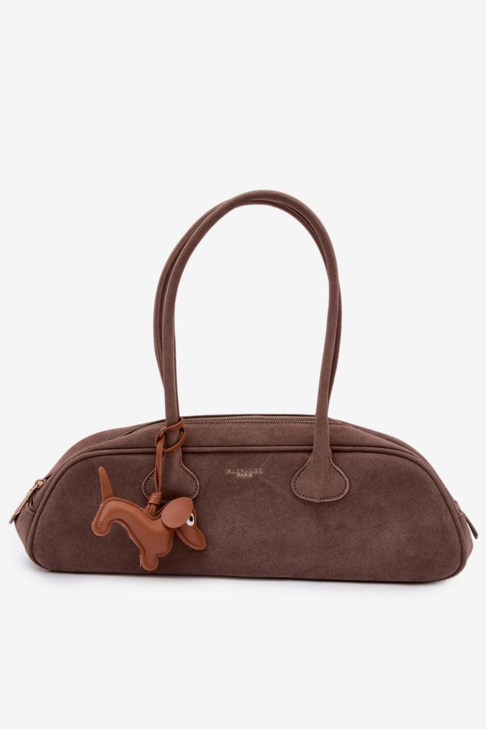 Step In Style Annette Taupe Faux Suede Handbag - view 4