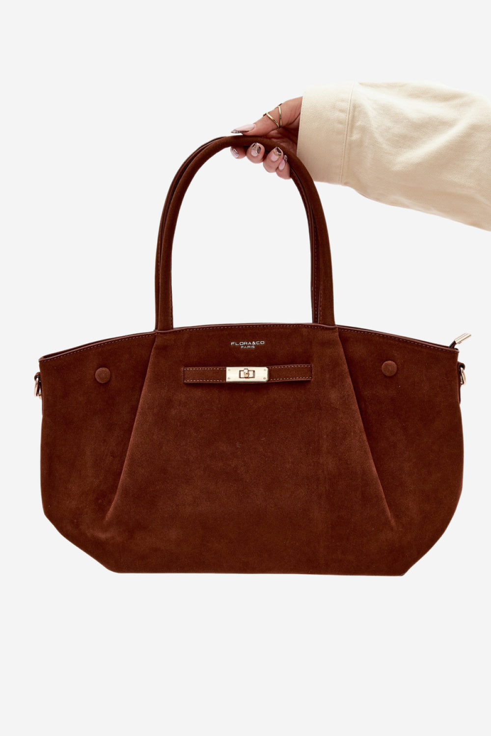Step In Style Nellia Camel Faux Leather Handbag - view 3