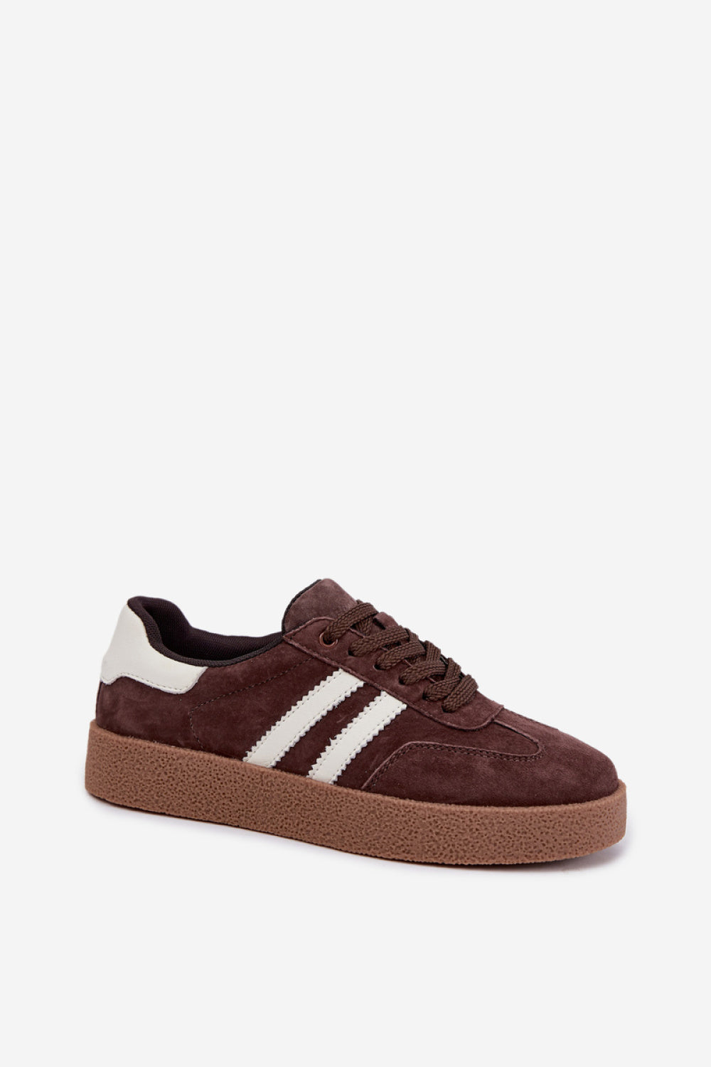 Step In Style White Suede Trainers - view 2