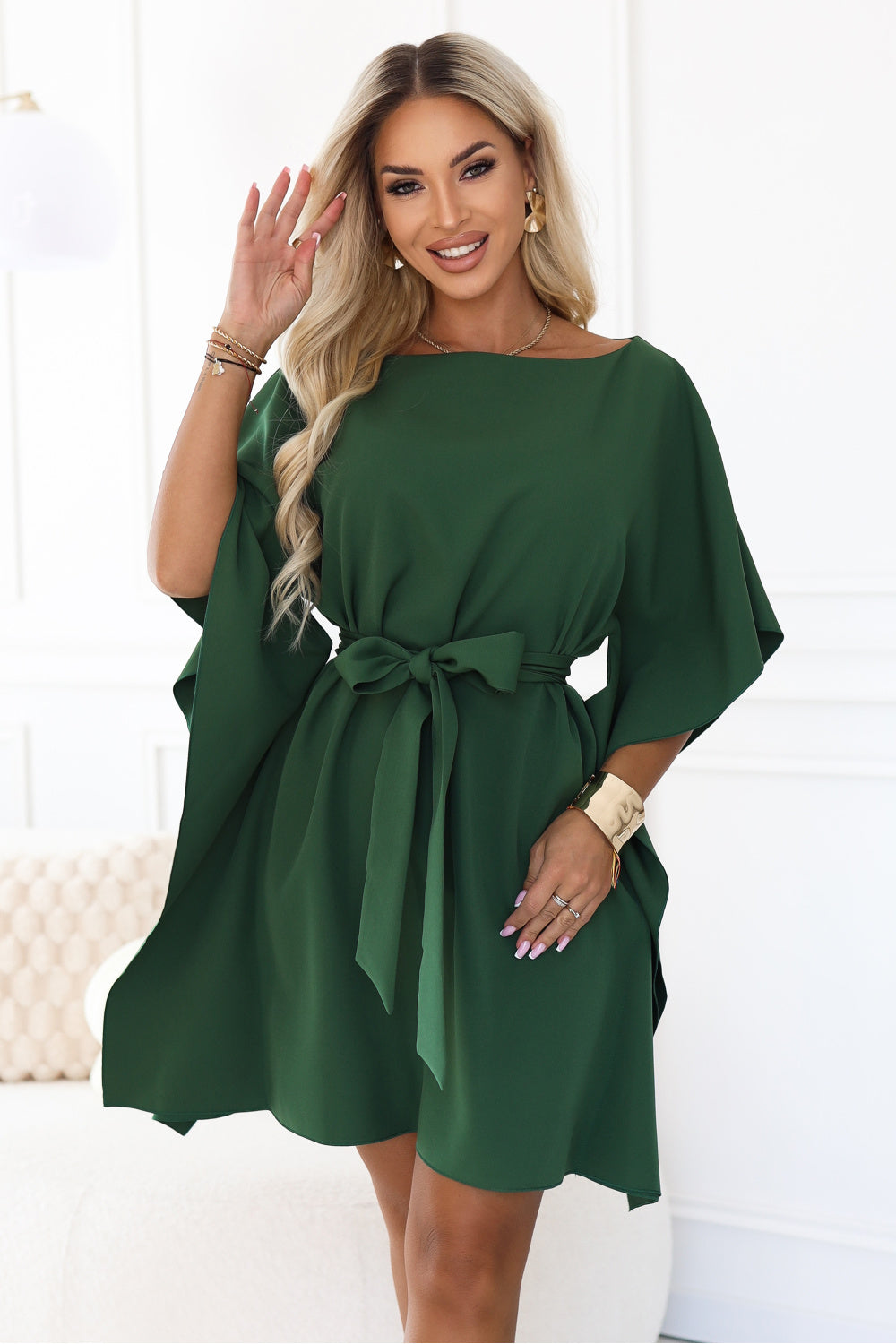 Numoco Sofia Green Dress
