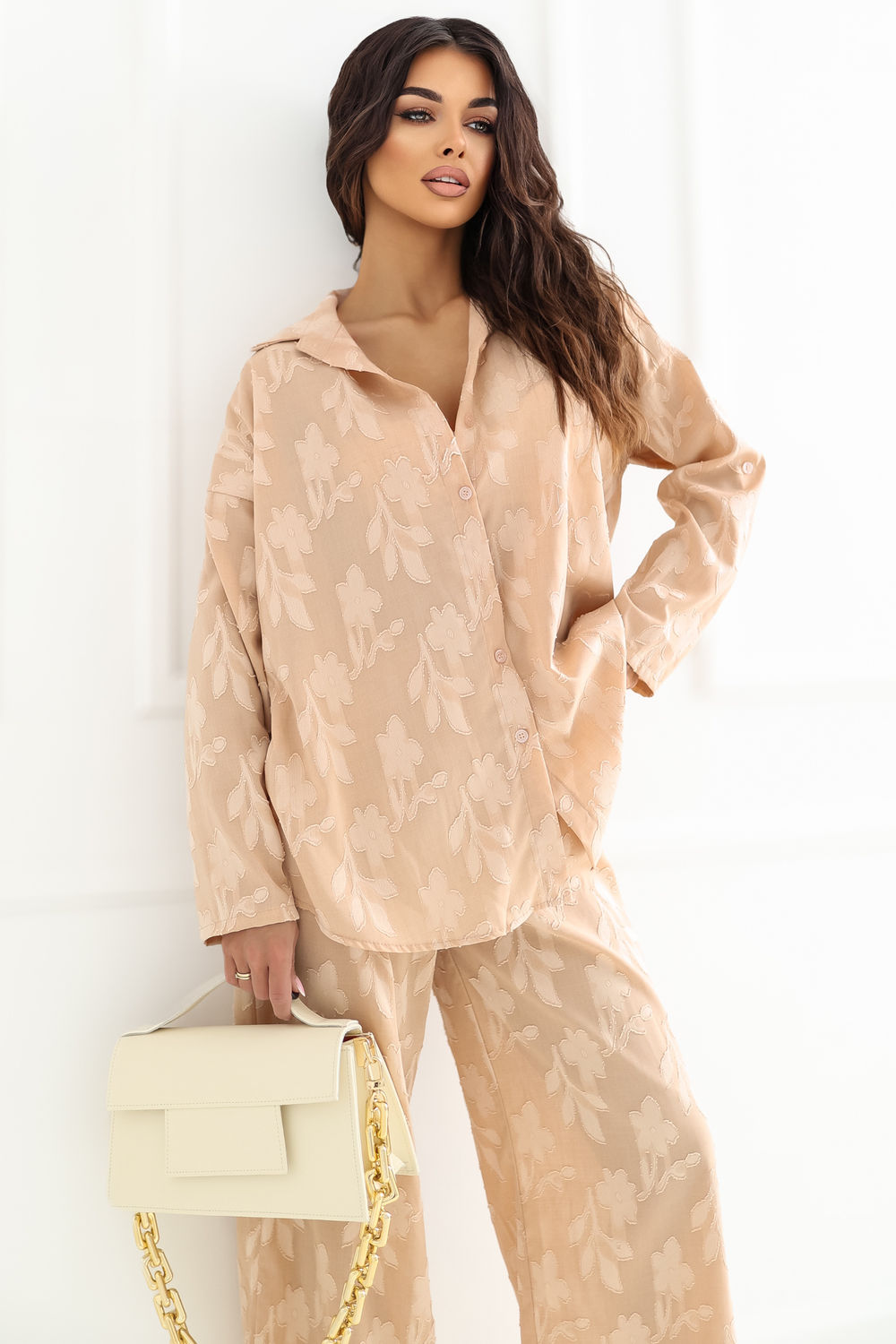 Rue Paris Peach Co-Ord Set