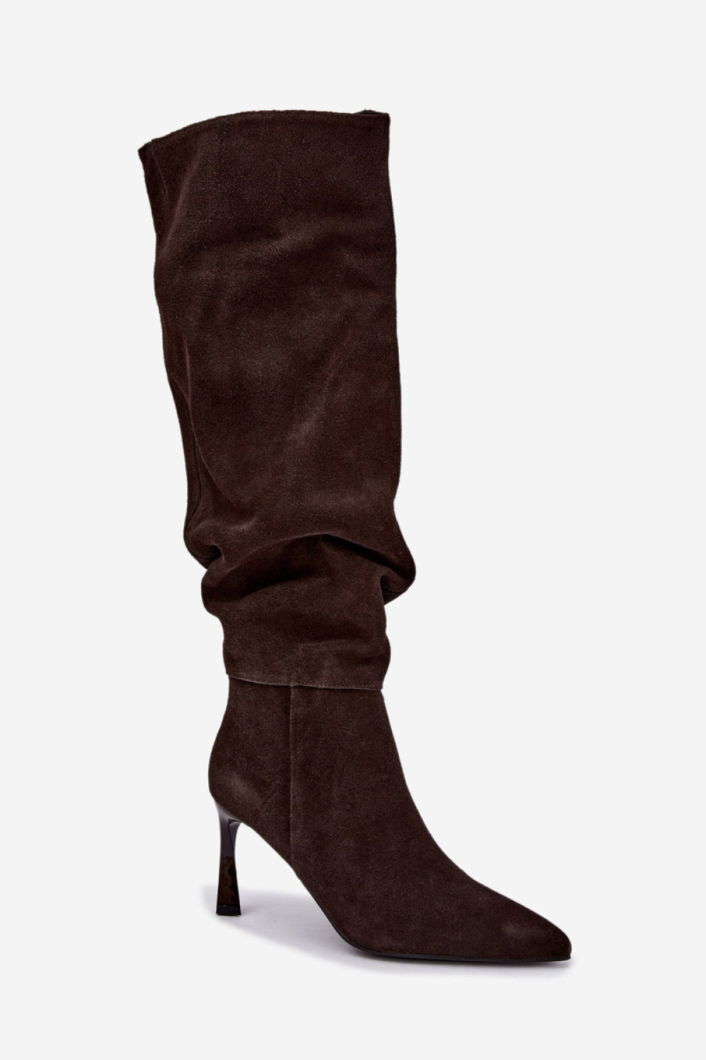 Step In Style Vinceza Chocolate Stiletto Warm Lined Heeled Ankle Boots - view 2