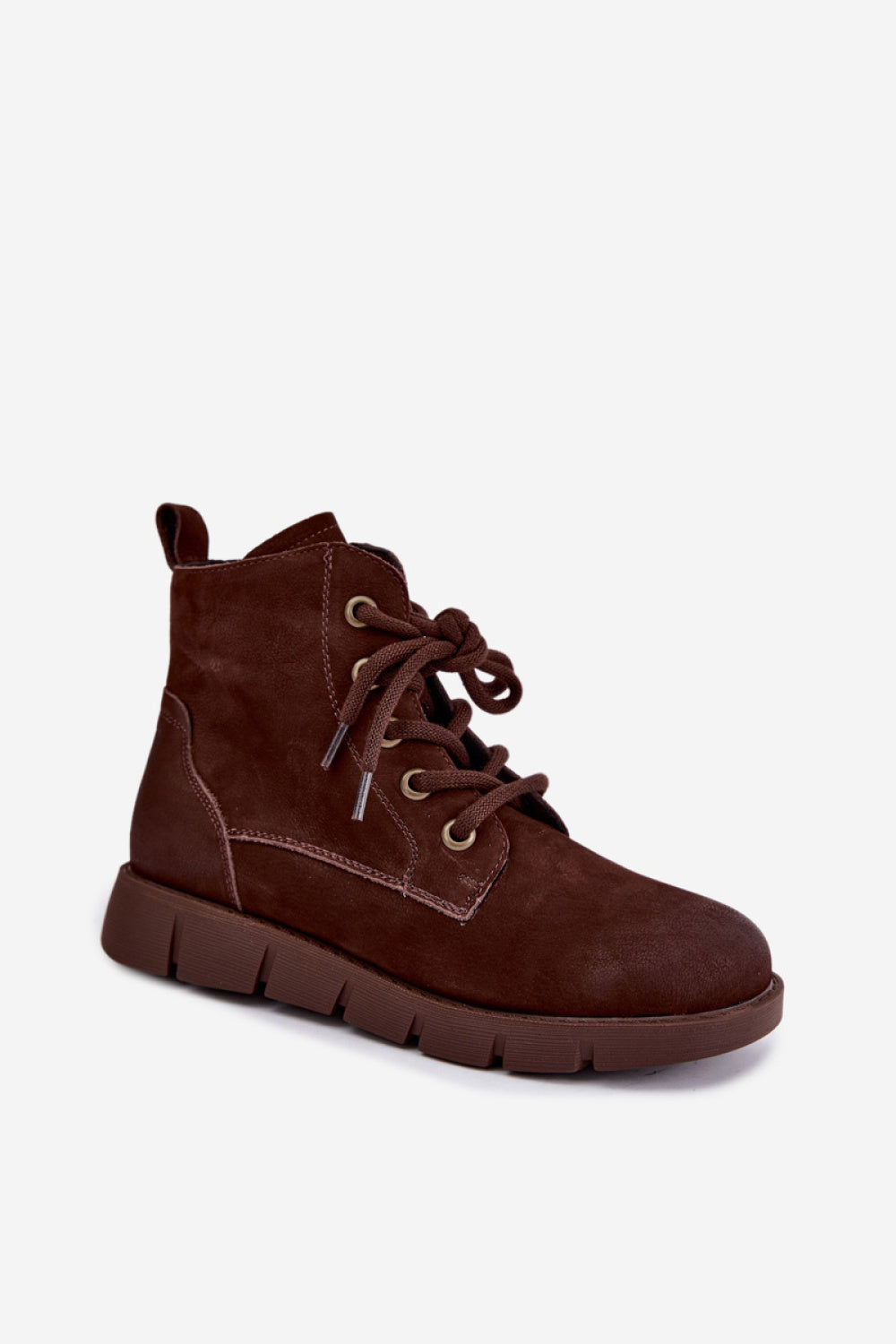 Step In Style Vinceza Chocolate Leather Warm Lined Boots - view 2