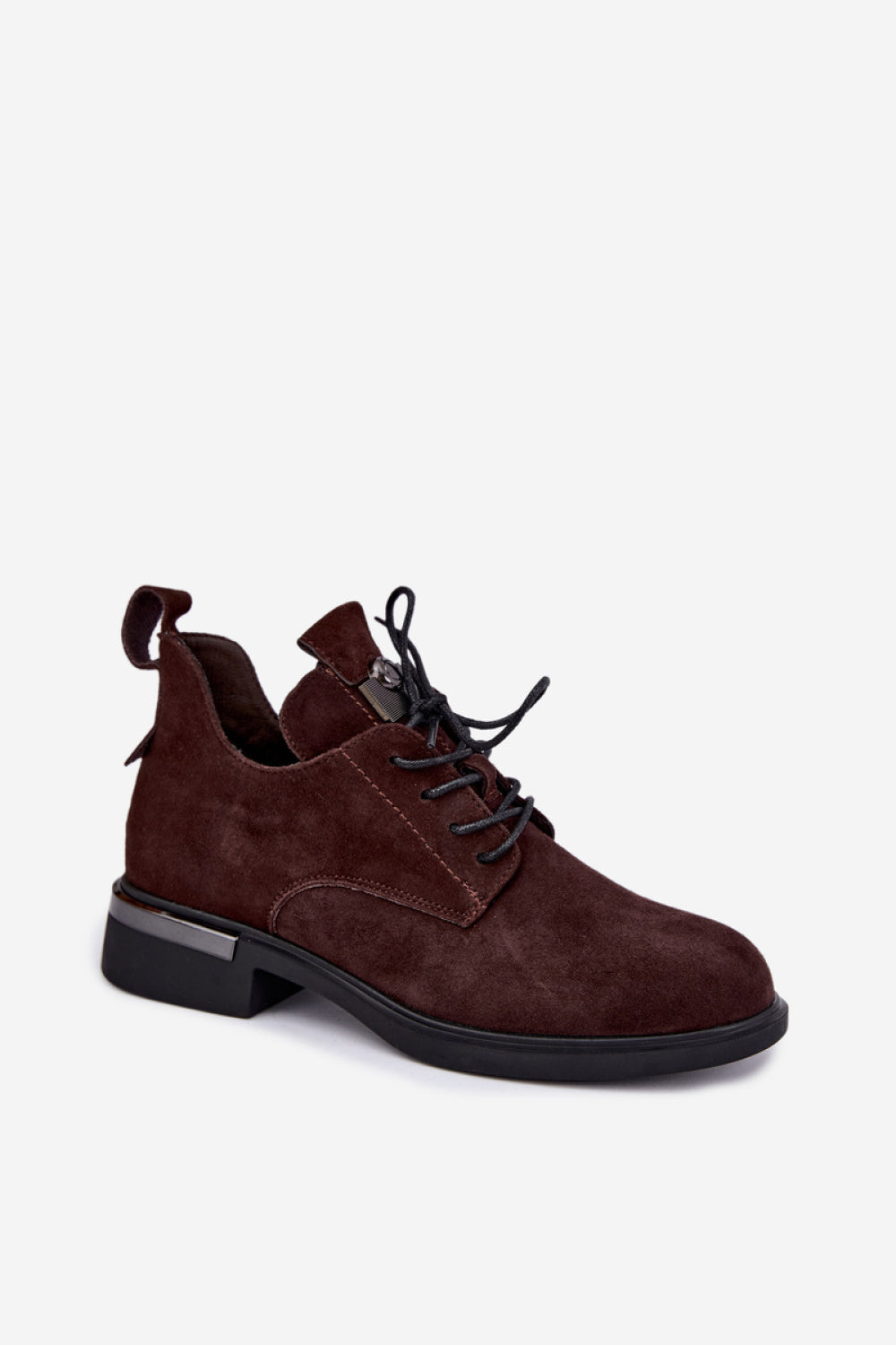 Step In Style Vinceza Chocolate Suede Flat Boots with Round Toe - view 2