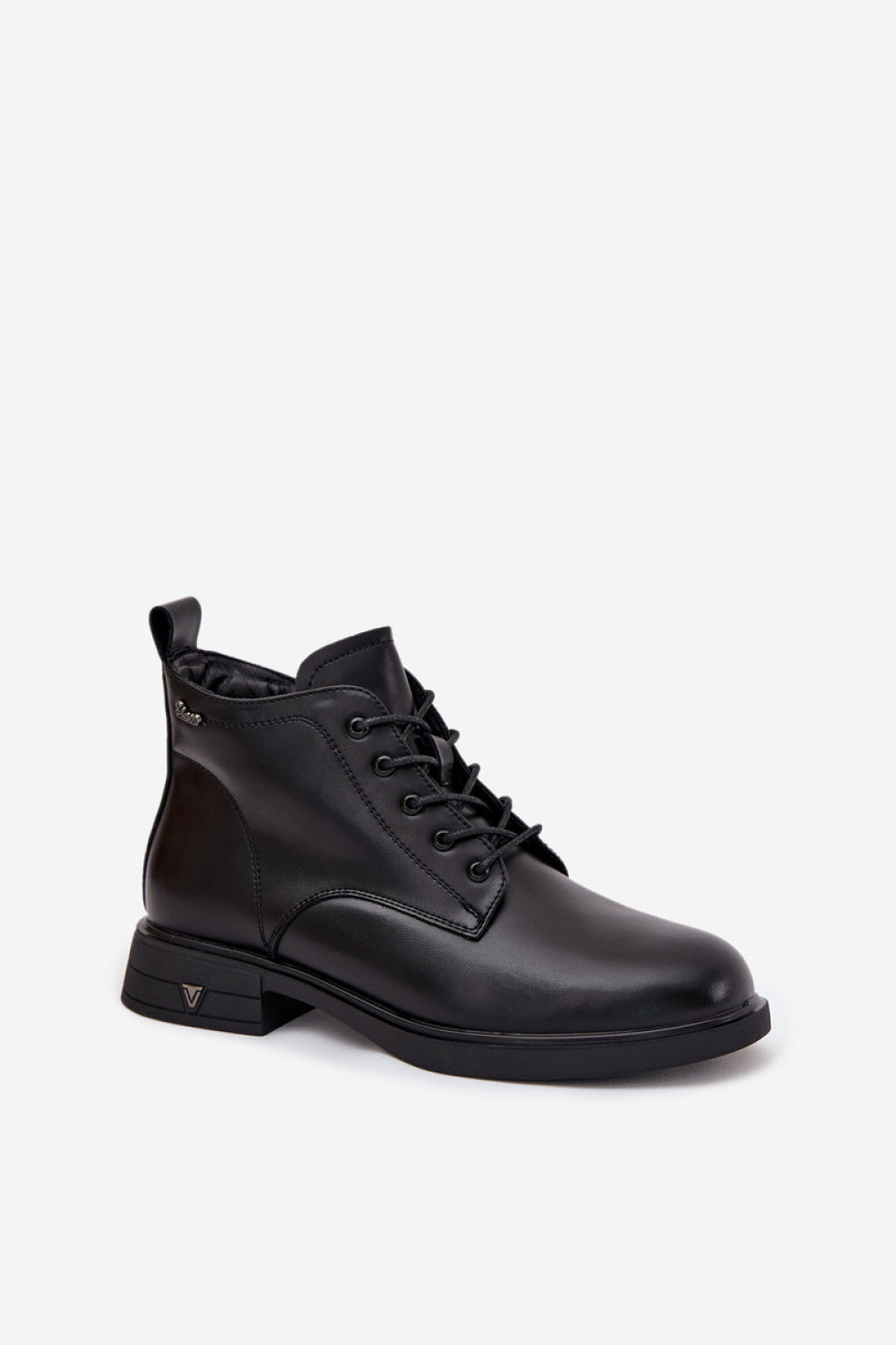 Step In Style Vinceza Black Leather Warm Lined Boots - view 2