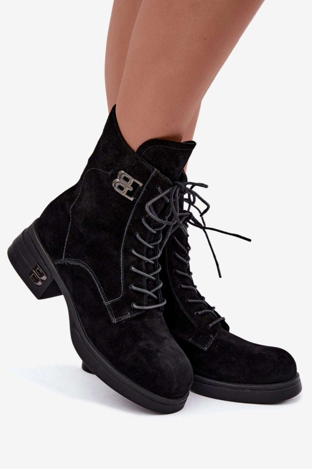 Step In Style Vinceza Black Warm Lined Ankle Boots - view 2