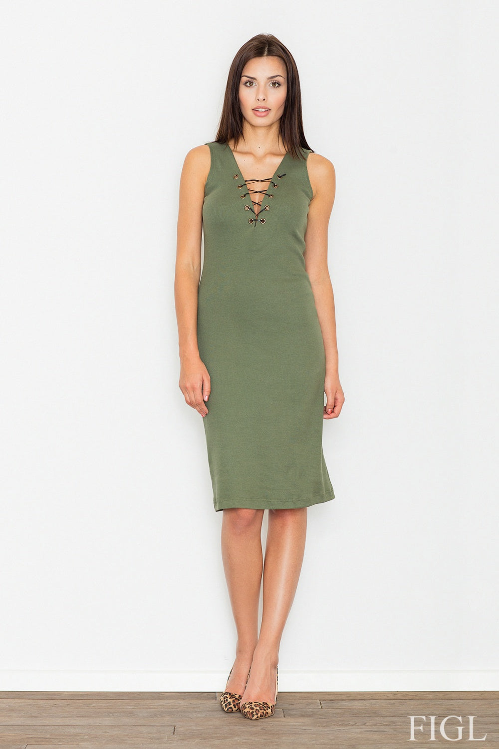 Figl Green Evening Dress
