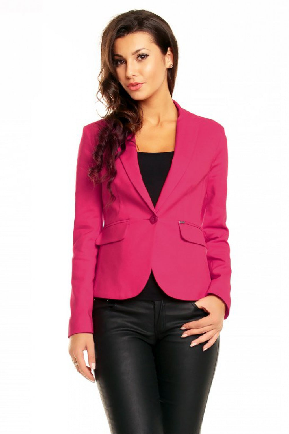 Cabba Amaranth Cotton Jacket