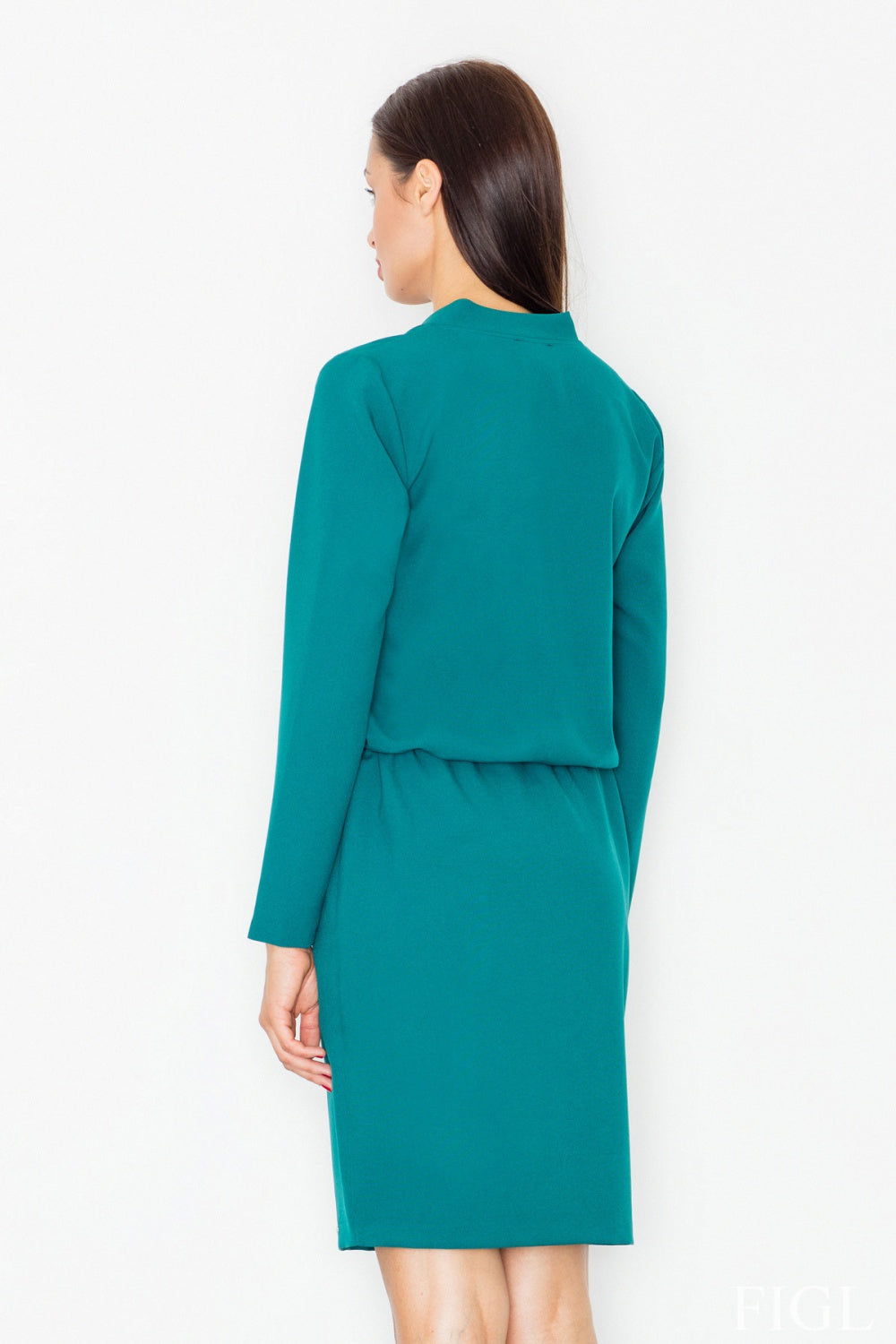 Figl Green Long Sleeve Dress - view 3