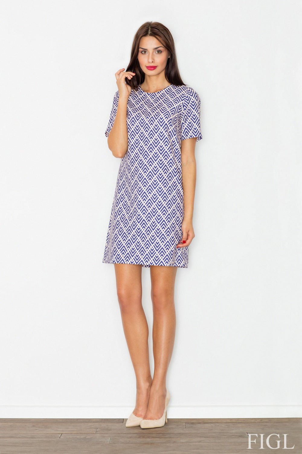 Figl Multicolour Flared Dress - view 2