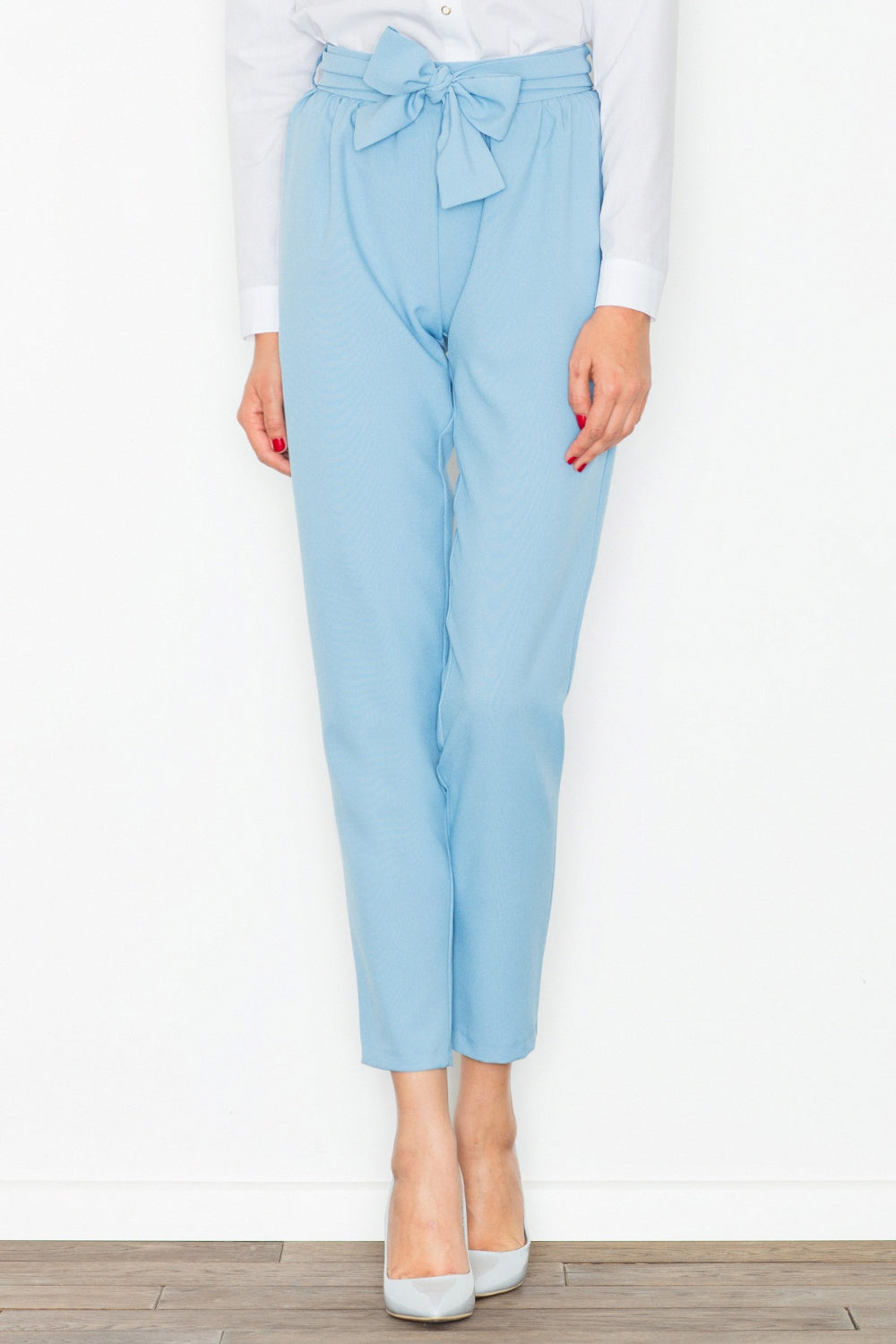 Figl Blue Trousers with Pockets