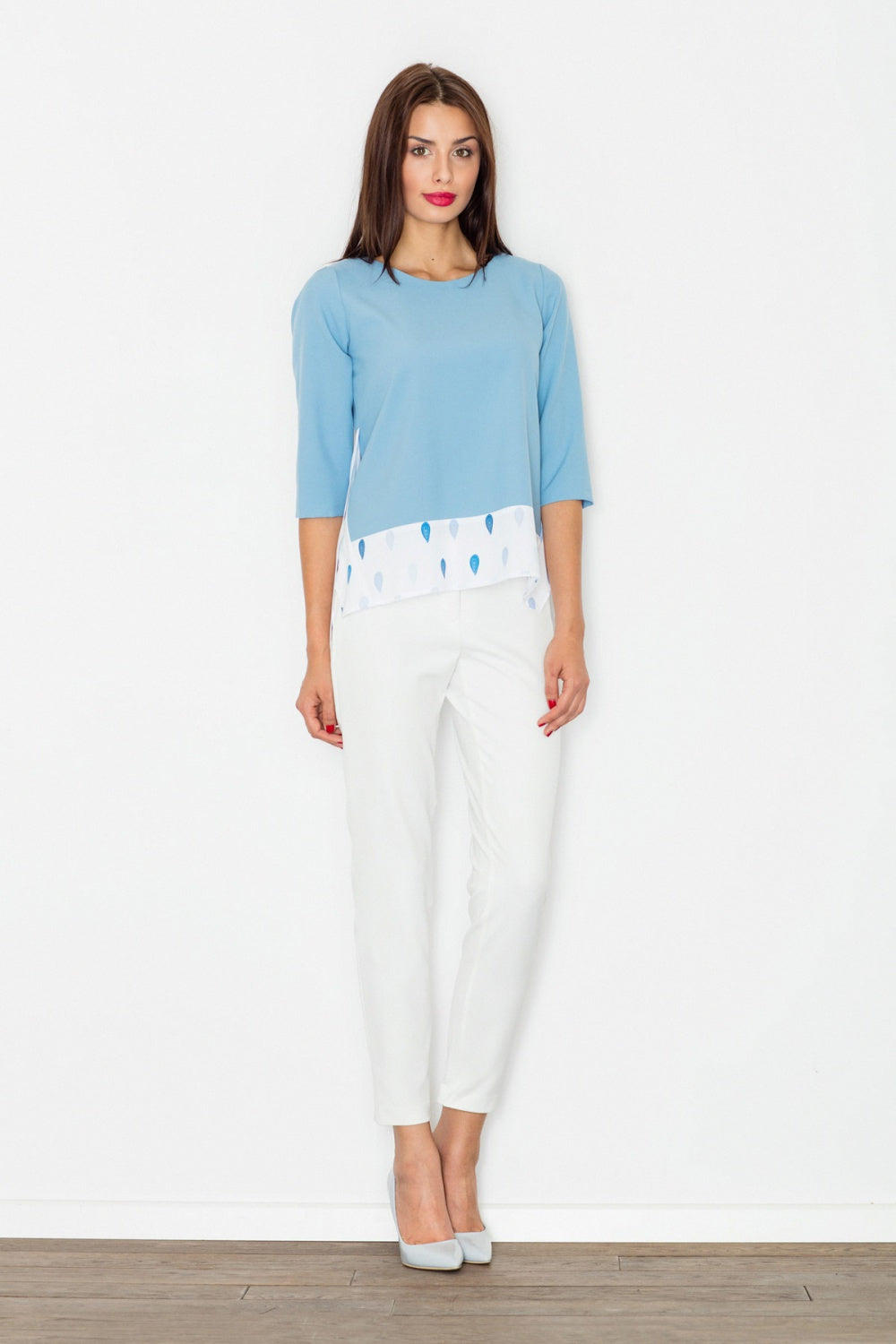 Figl Blue Blouse - view 2