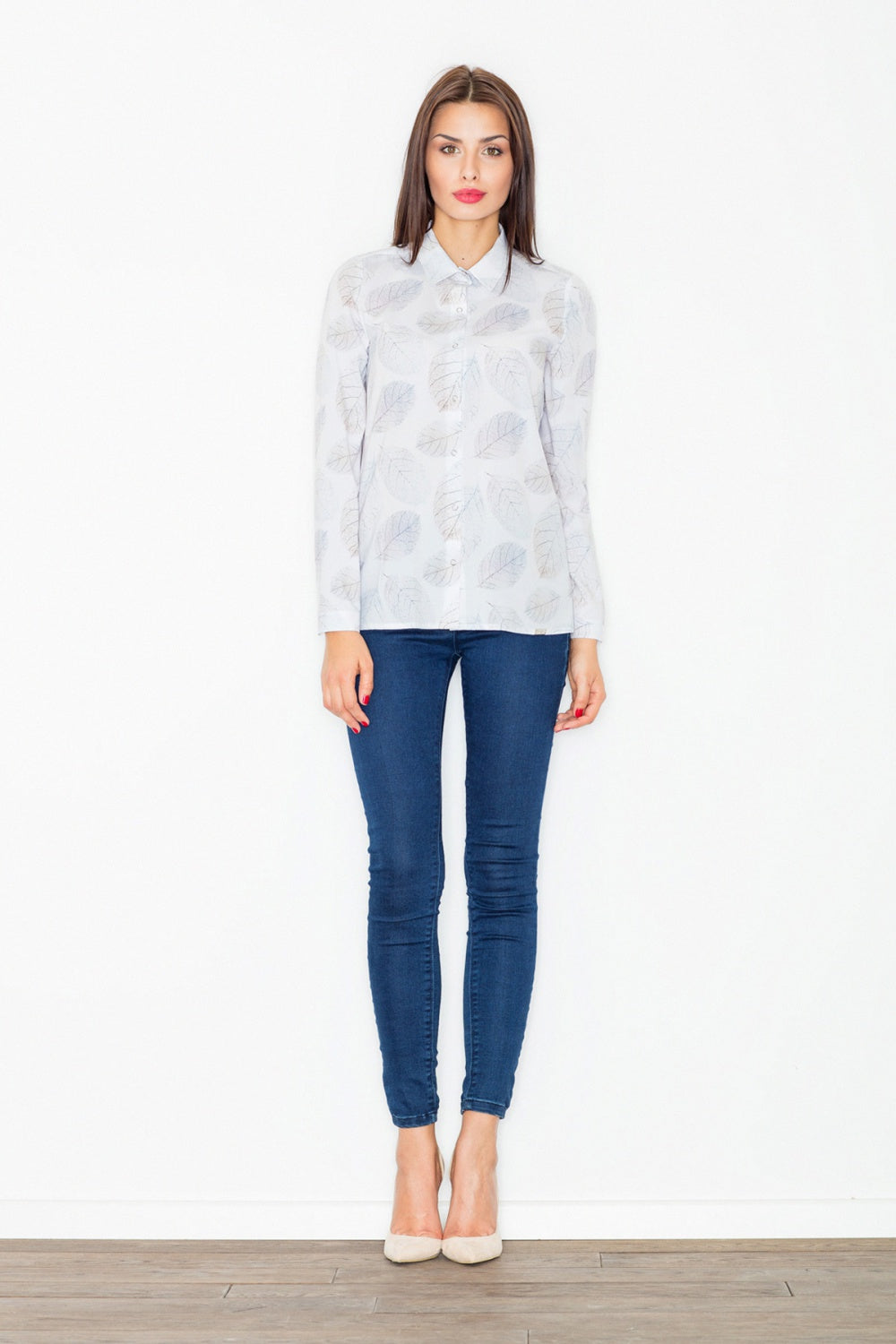 Figl White Long Sleeve Top - view 2