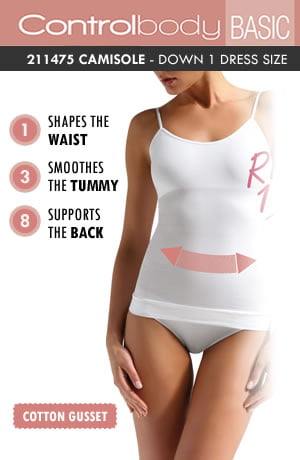 Control Body White Shaping Camisole - view 3