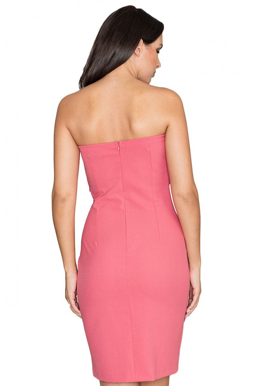 Figl Coral Bodycon Cocktail Dress - view 4
