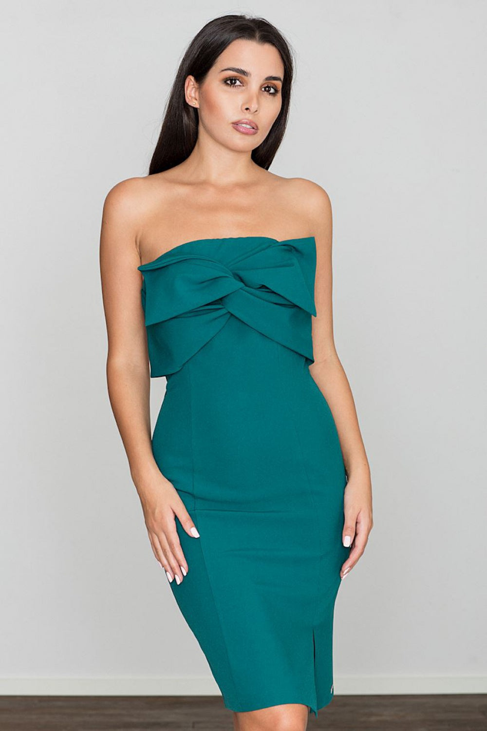 Figl Green Bodycon Cocktail Dress