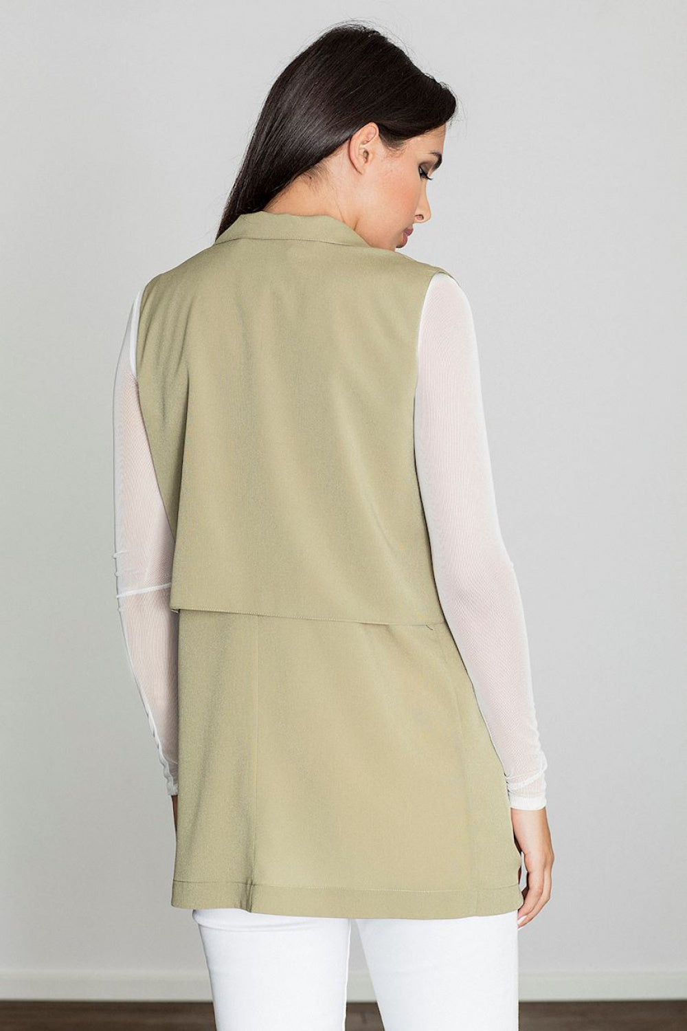 Figl Olive Gilet - view 2