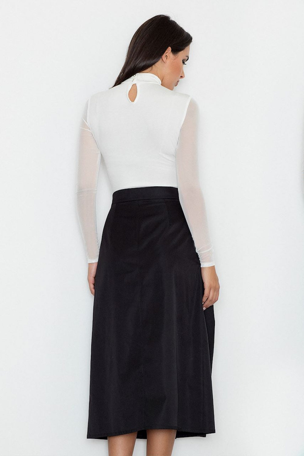 Figl Black Maxi Skirt - view 2