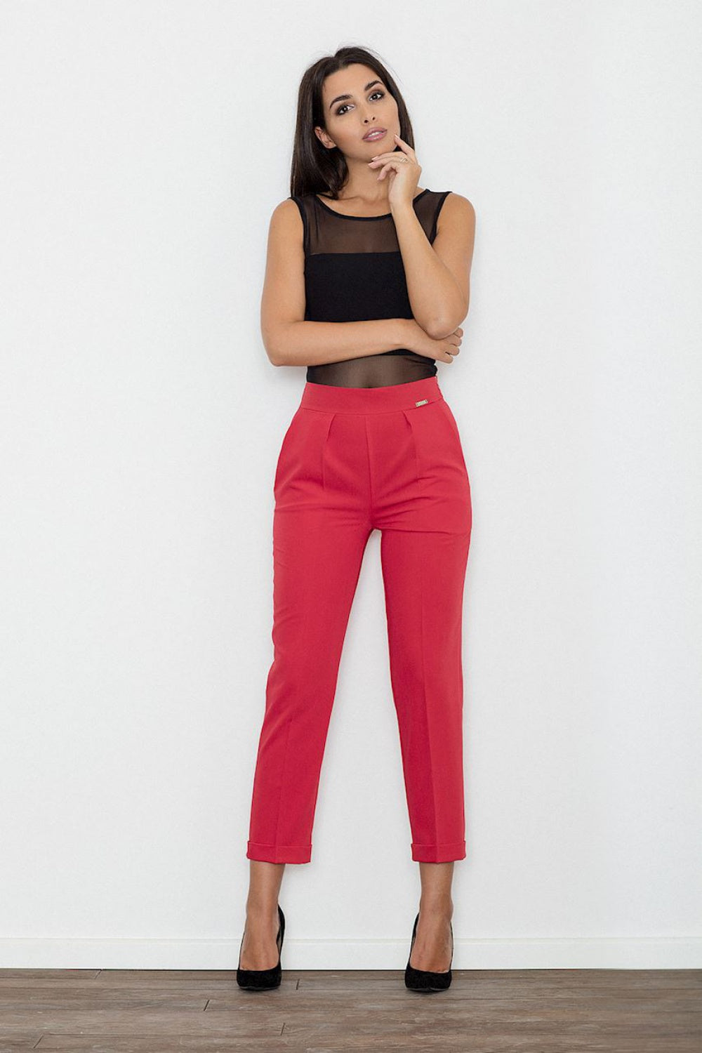 Figl Red Trousers