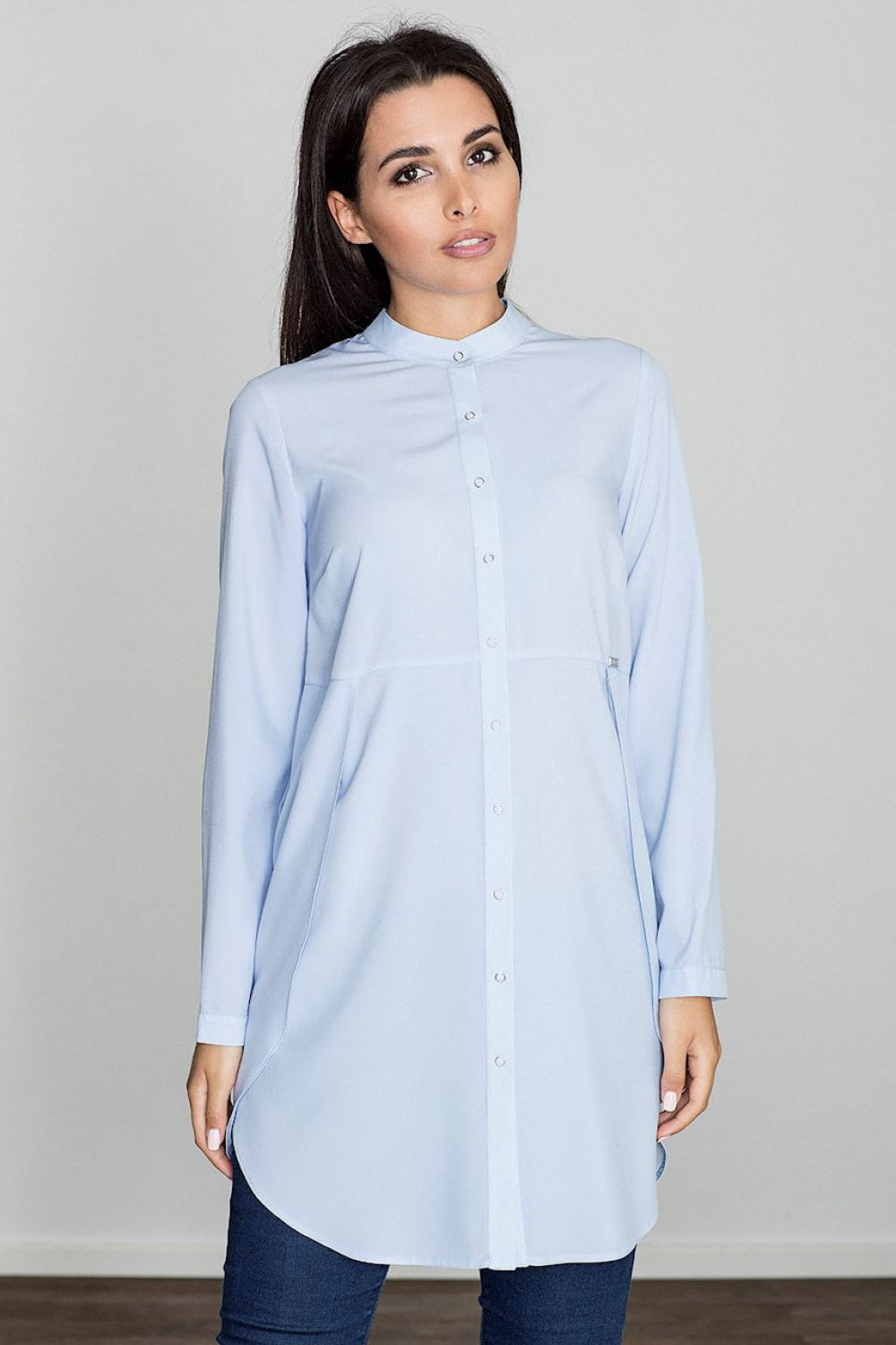 Figl Blue Long Sleeve Tunic