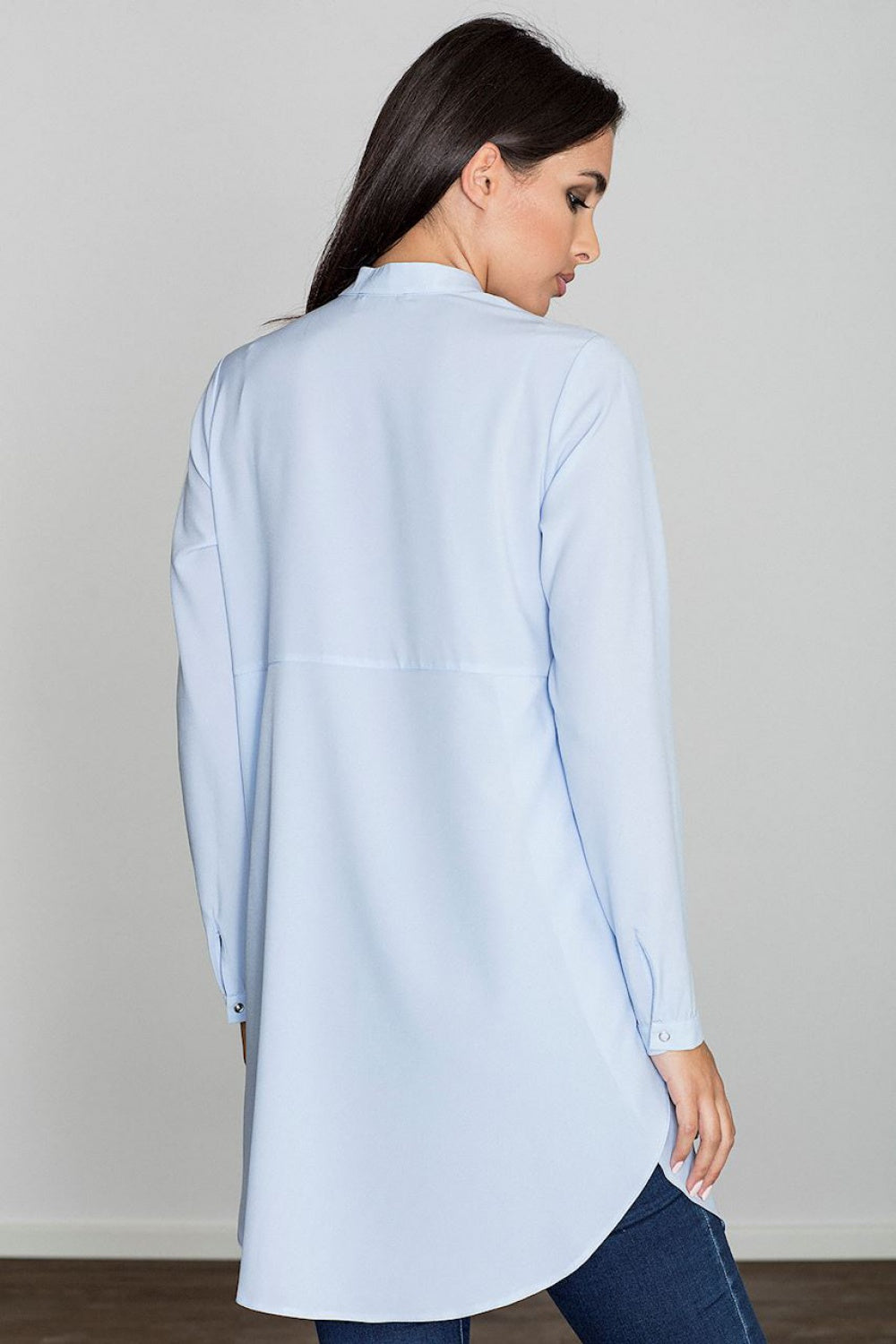 Figl Blue Long Sleeve Tunic - view 2