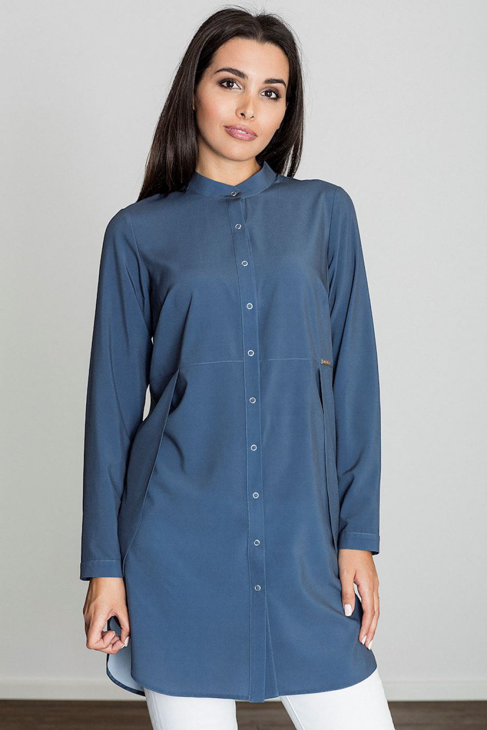 Figl Navy Long Sleeve Tunic