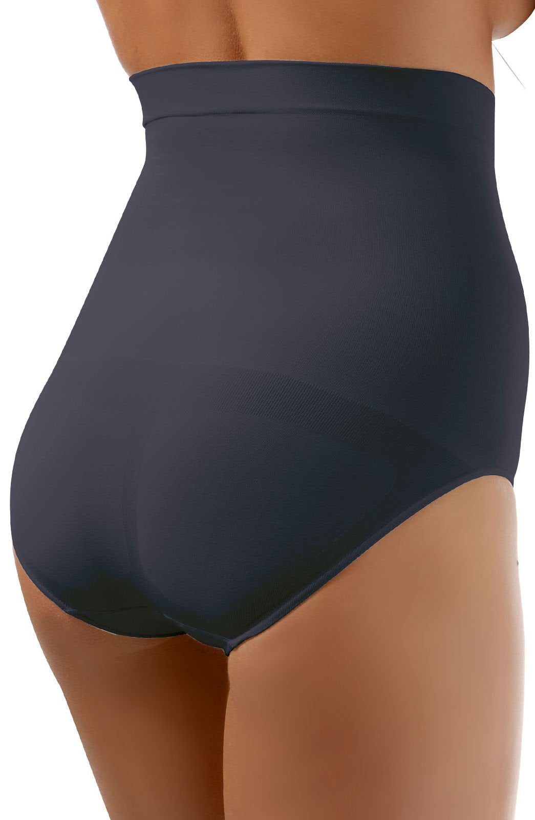 Control Body Black High Waisted Shaping Briefs - view 2