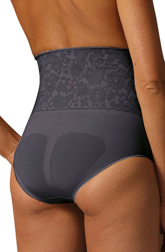 Control Body Screen Black High Waisted Shaping Briefs - view 3