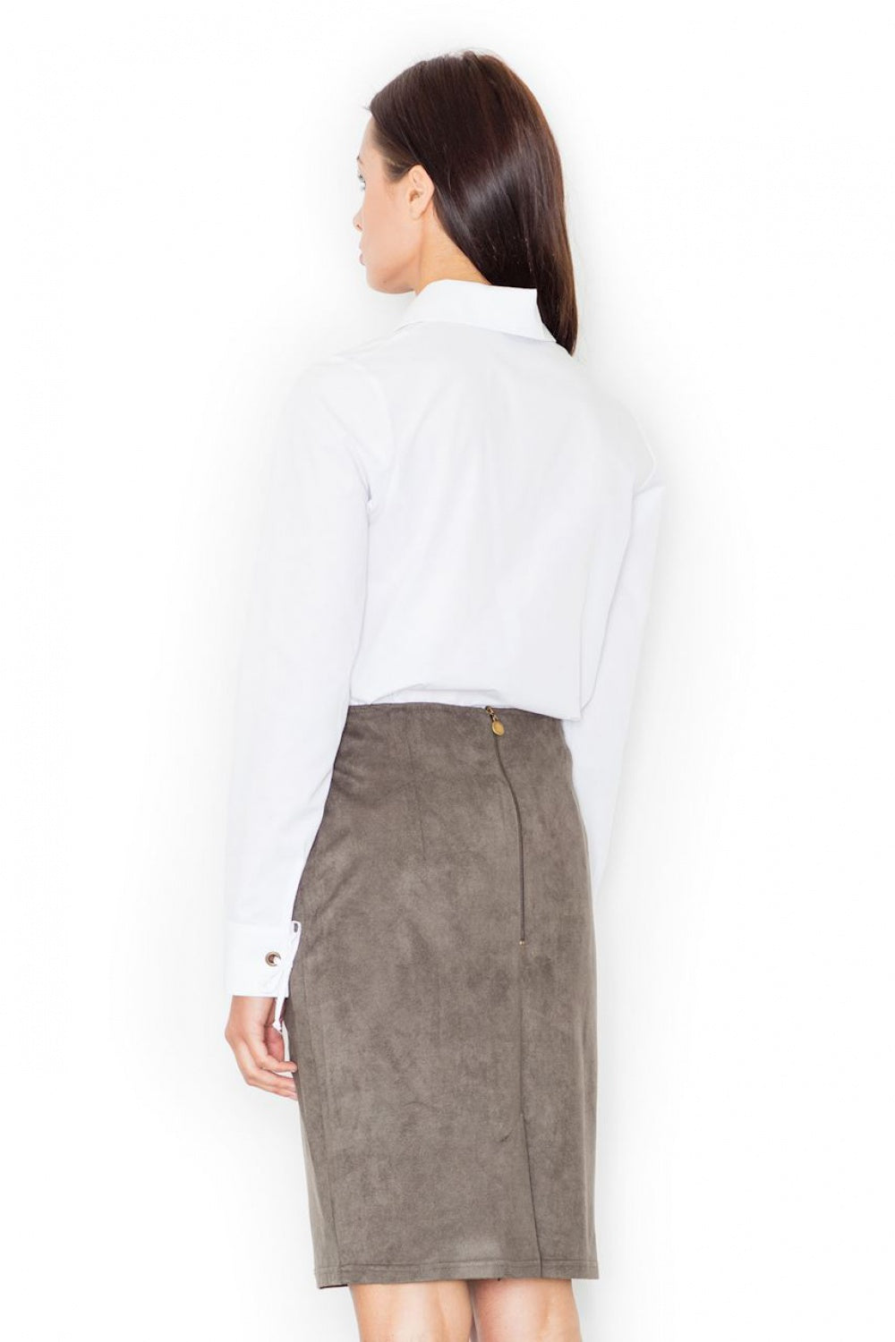 Figl Olive Skirt - view 3