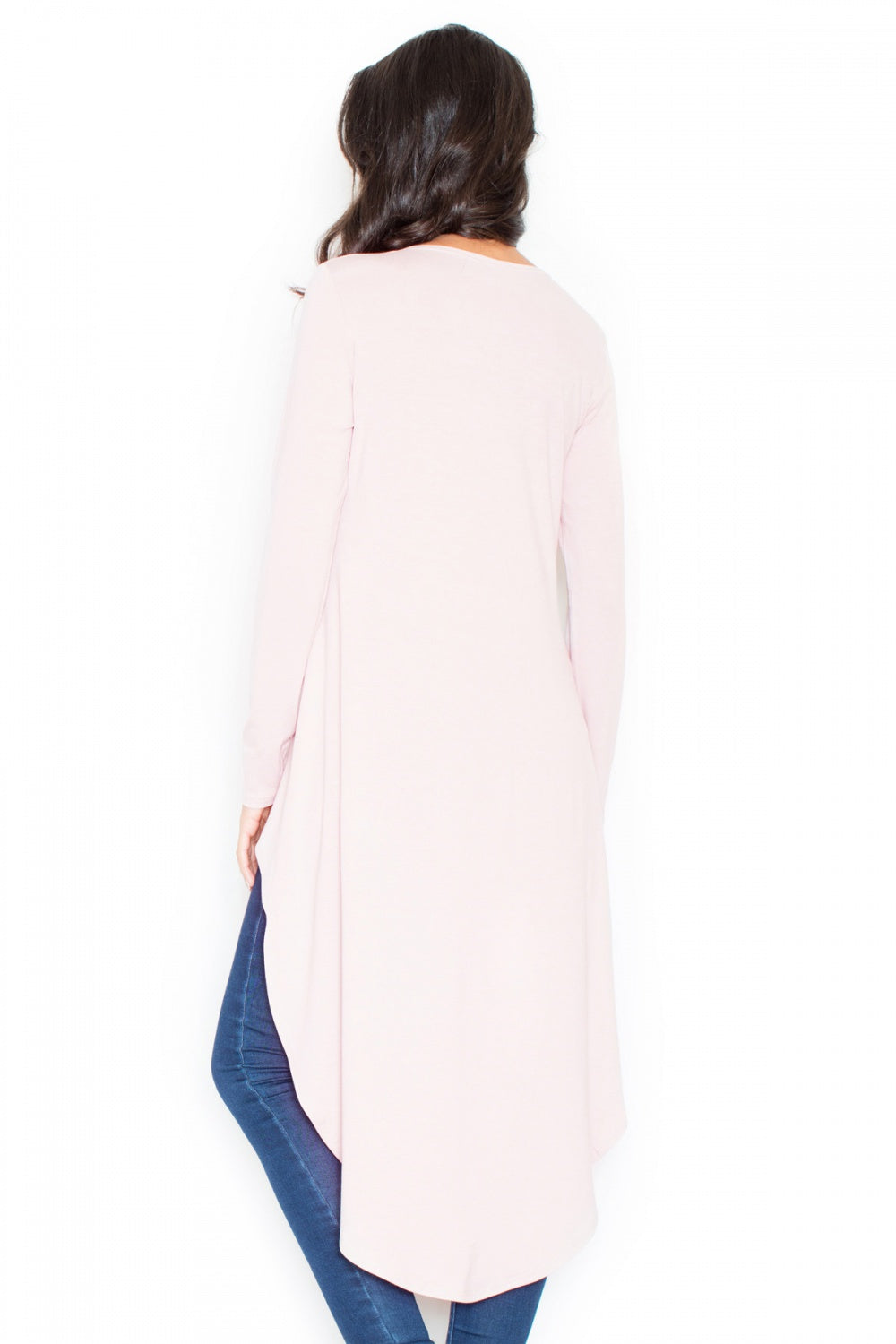 Figl Pink Asymmetric Long Sleeve Tunic - view 4