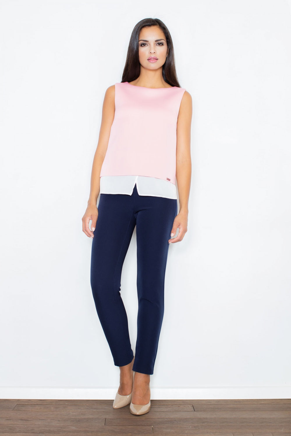 Figl Pink Sleeveless Blouse - view 3