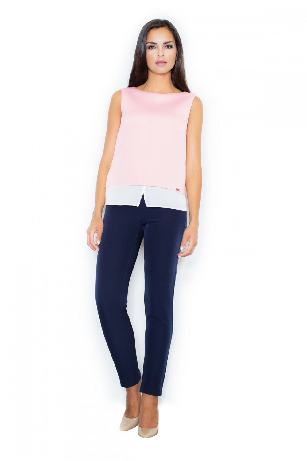 Figl Pink Sleeveless Blouse - view 4
