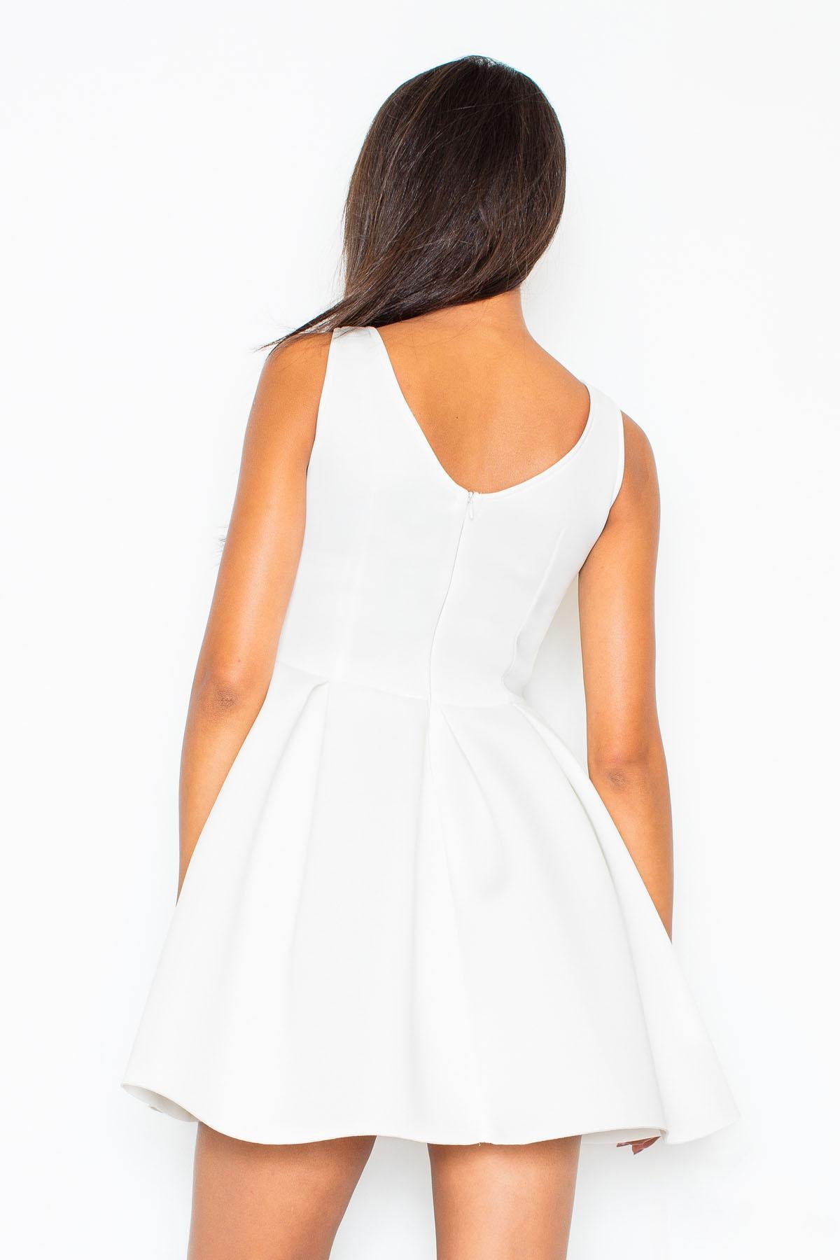 Figl Ecru Bodycon Evening Dress - view 2