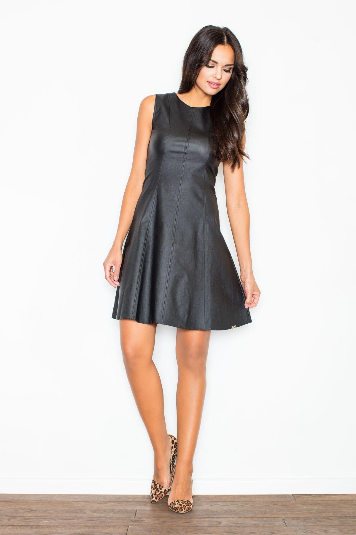 Figl Black Bodycon Sleeveless Evening Dress - view 2