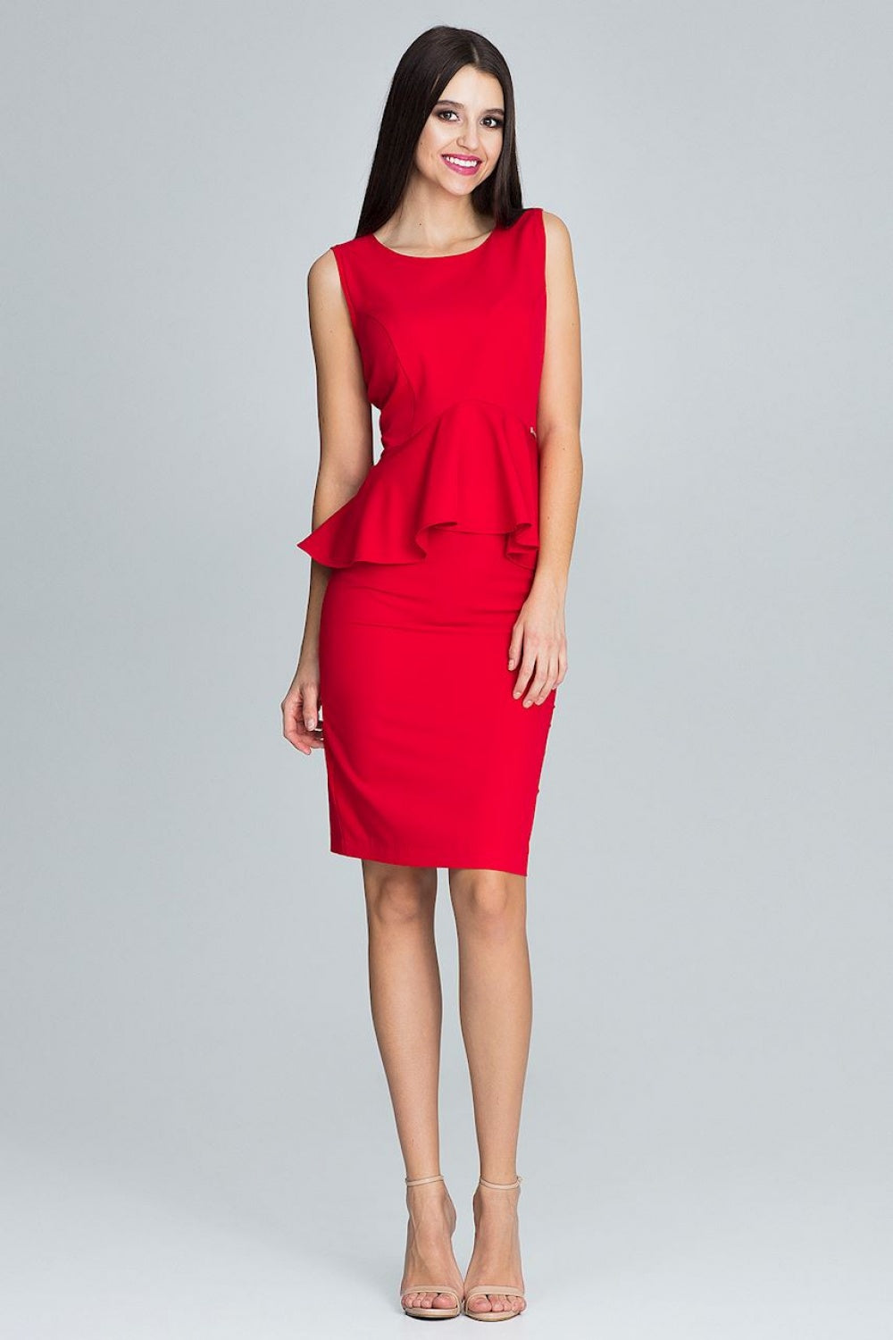 Figl Red Dress Co-Ord Set