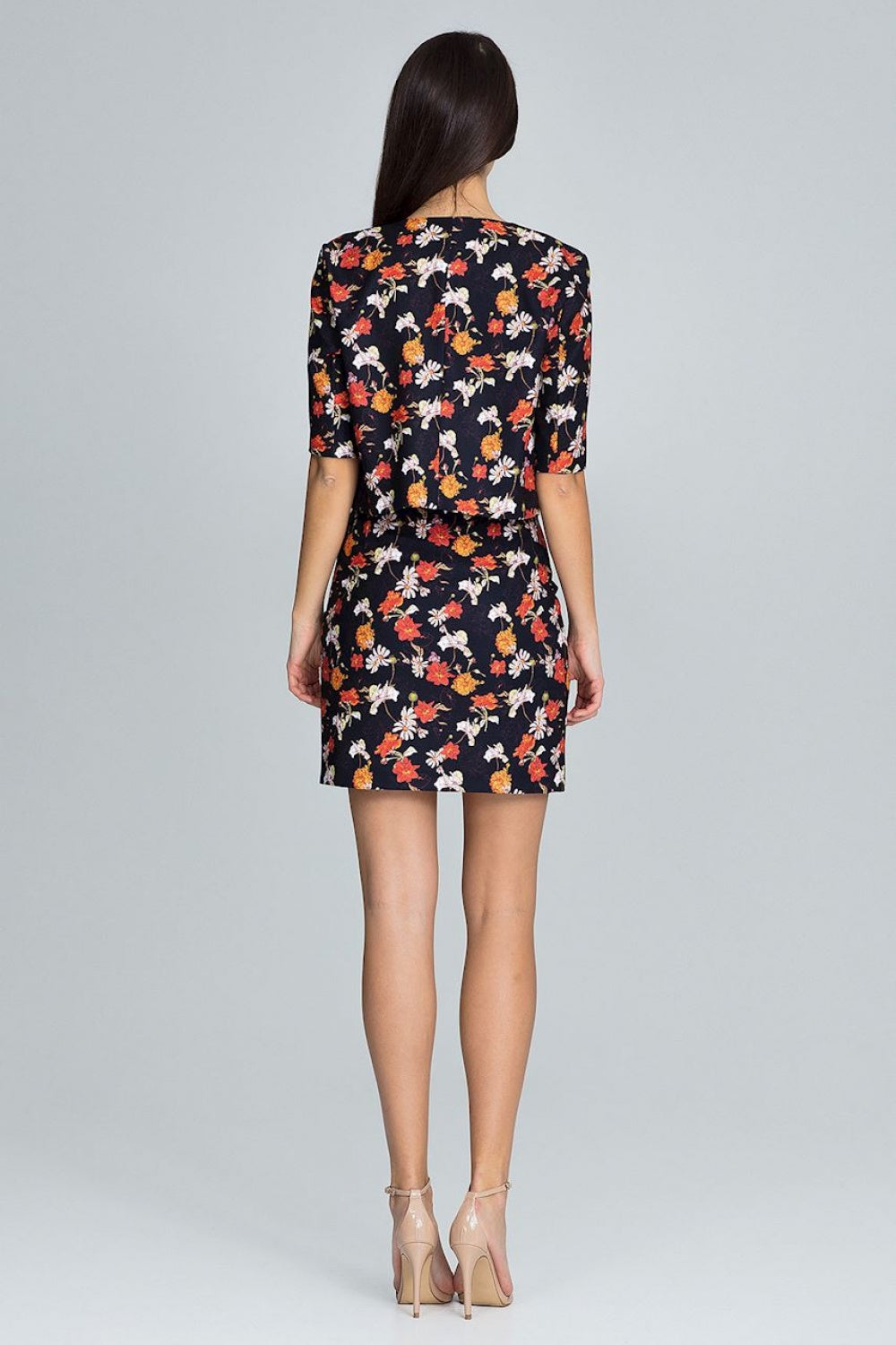 Figl Patterned Floral Skirt Co-Ord Set - view 3