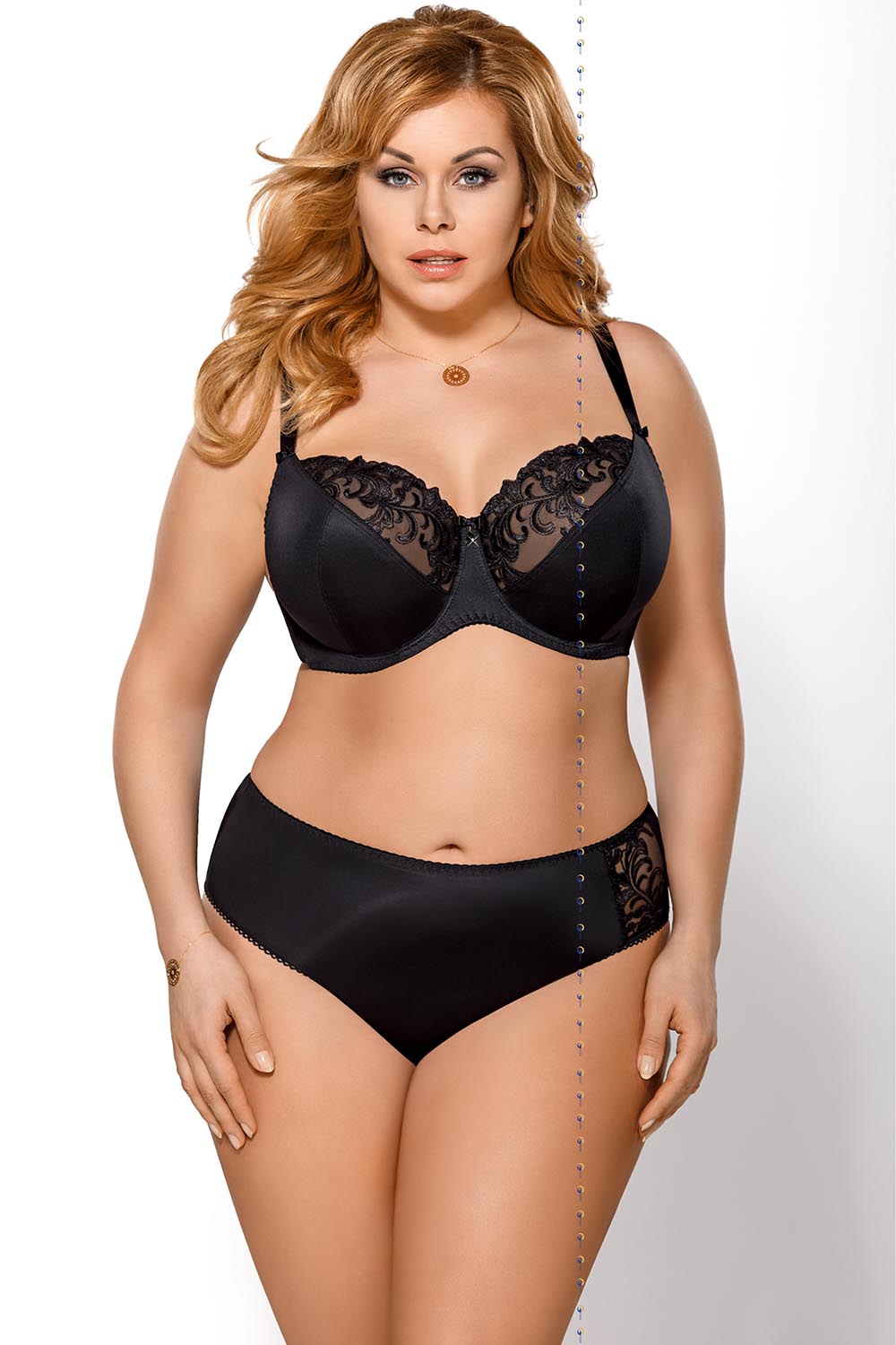 Gorsenia Lingerie Black Mesh Soft Bra - view 2