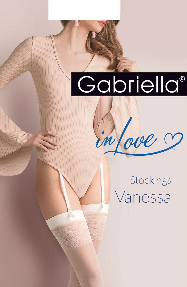 Gabriella Vanessa Champagne Stockings - view 2