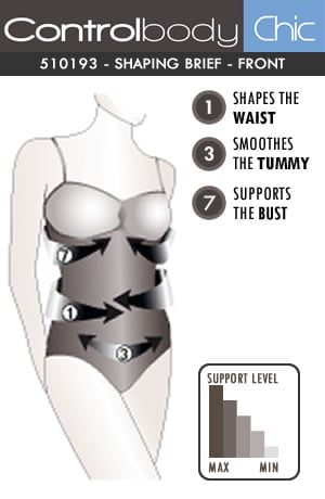 Control Body Black Bodysuit - view 4