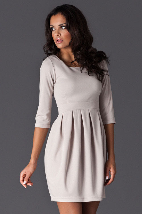 Figl Beige Dress with Lining