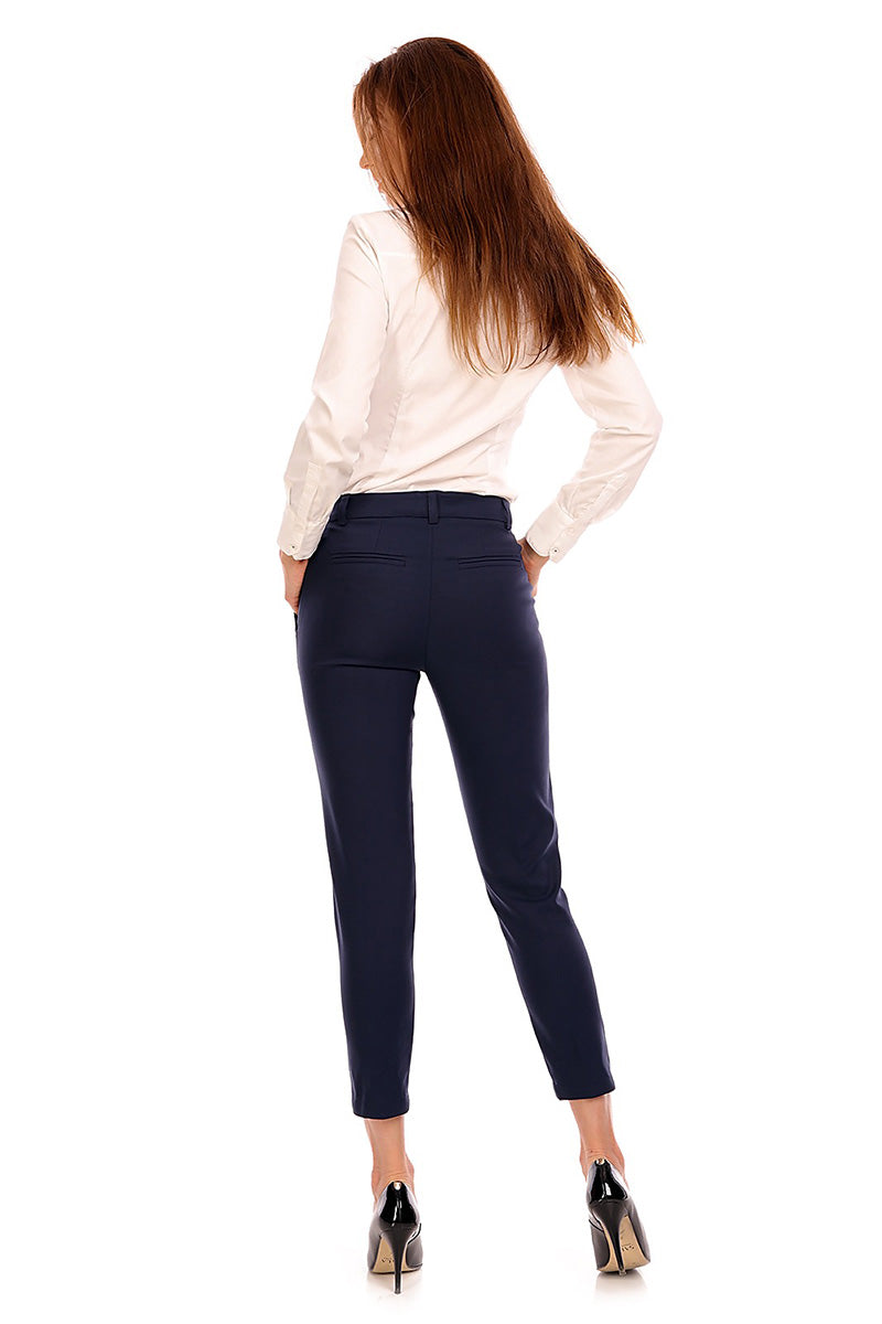 Cabba Navy Trousers - view 3