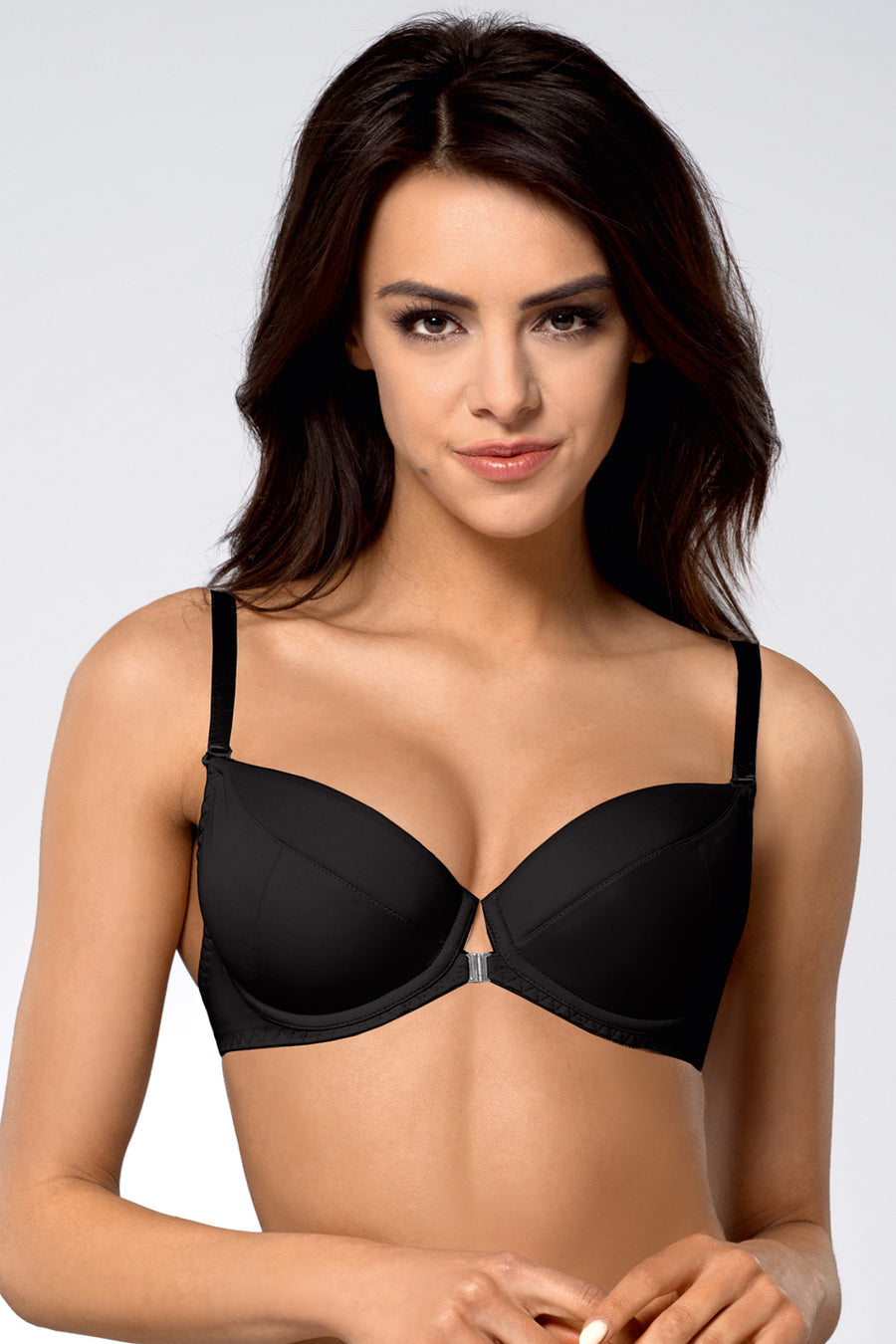 Ava Black Push-Up Bra