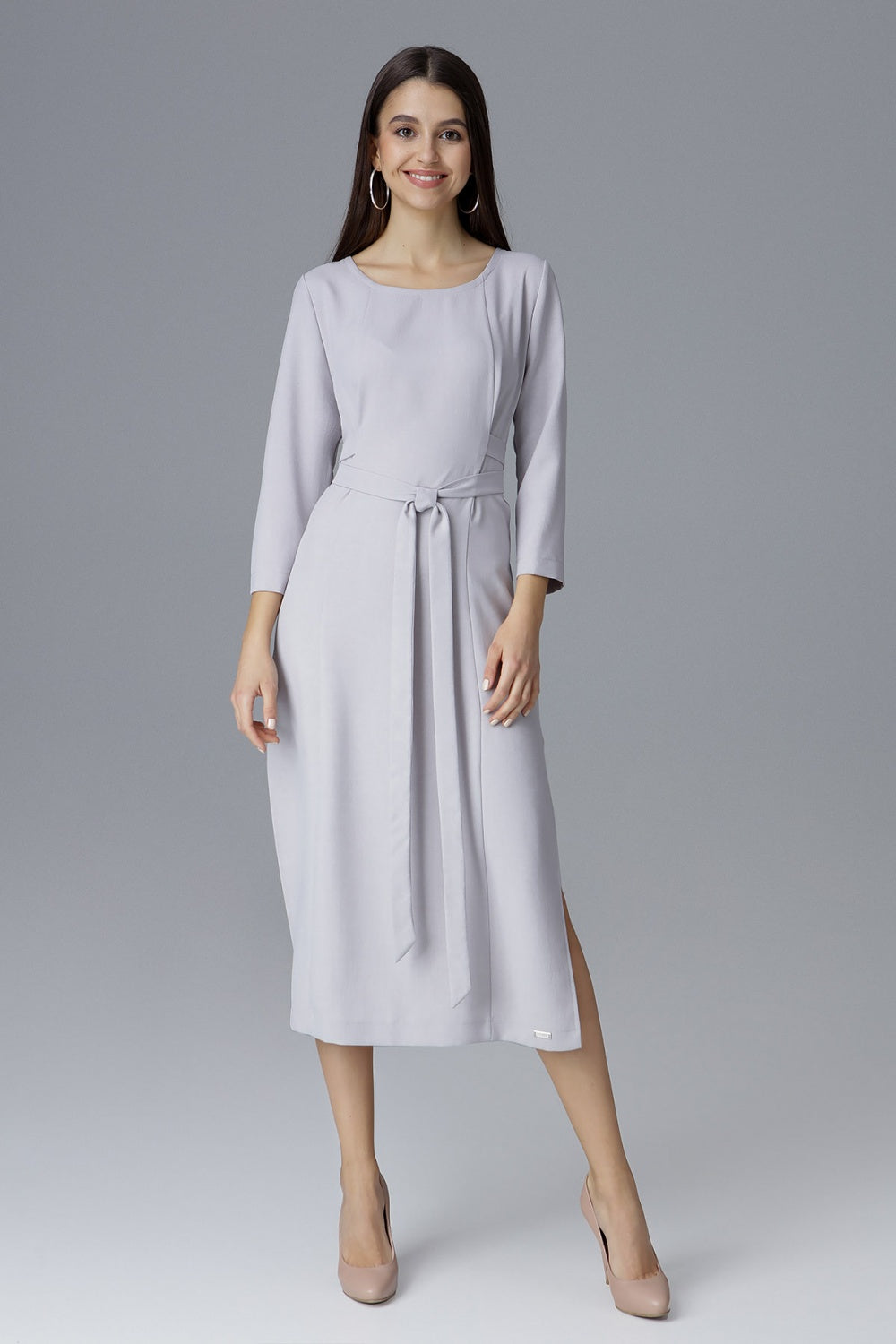 Figl Grey Cocktail Dress
