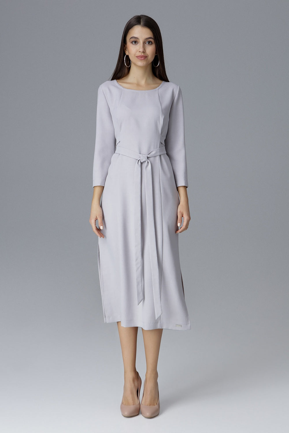 Figl Grey Cocktail Dress - view 2