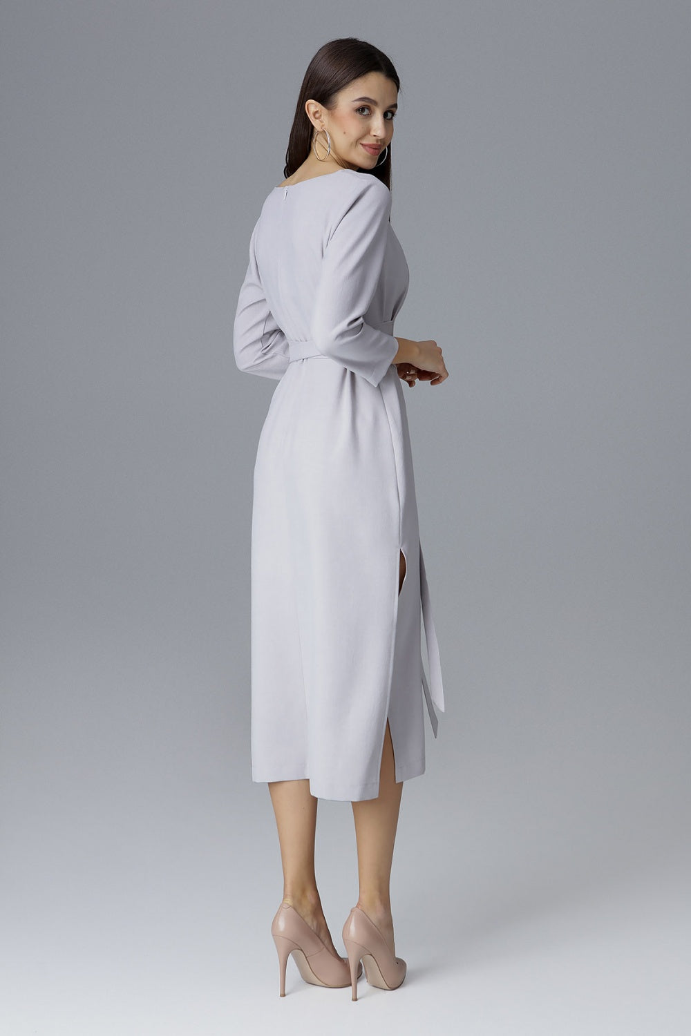 Figl Grey Cocktail Dress - view 3