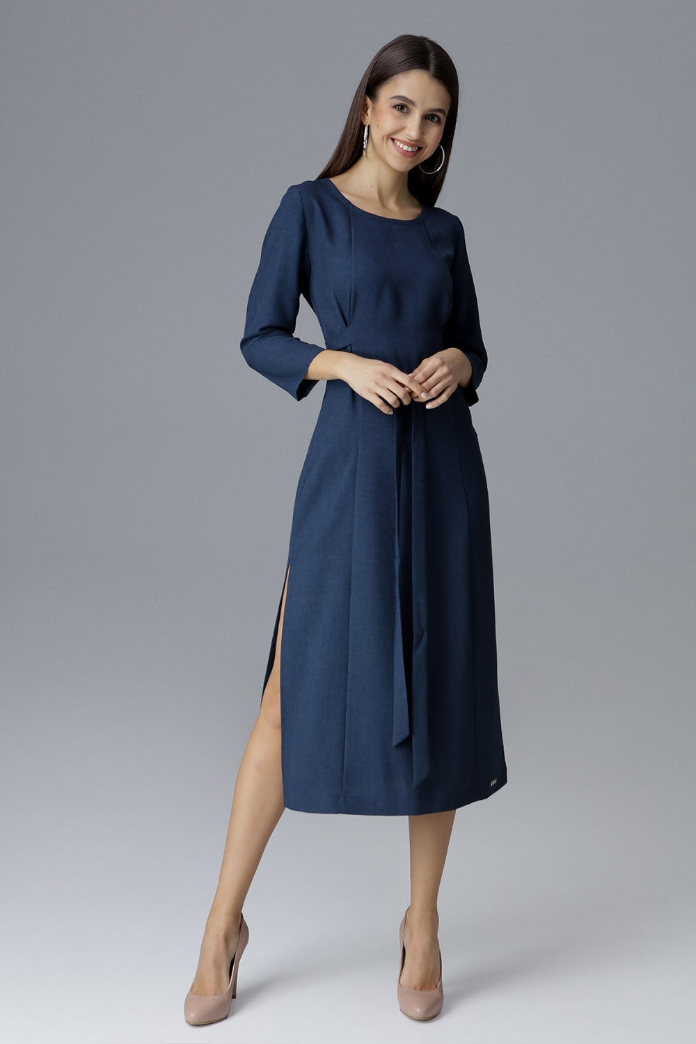 Figl Navy Cocktail Dress
