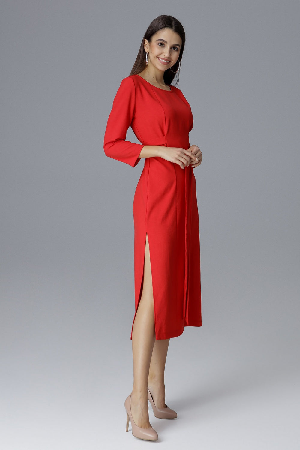 Figl Red Cocktail Dress - view 2