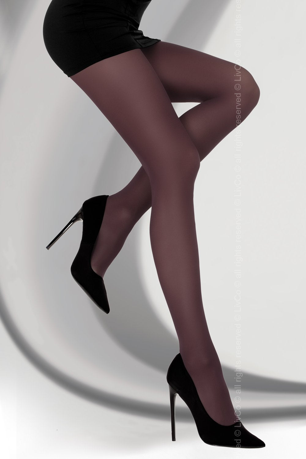 Livia Corsetti Fashion Marcela Burgundy Tights