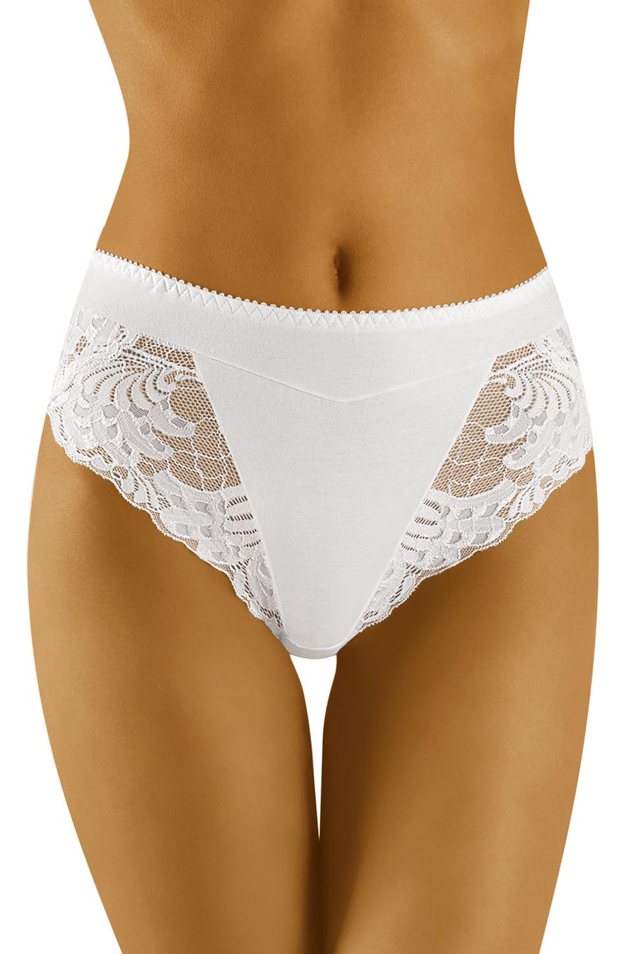 Wolbar Eco-Zo White Lace Knickers