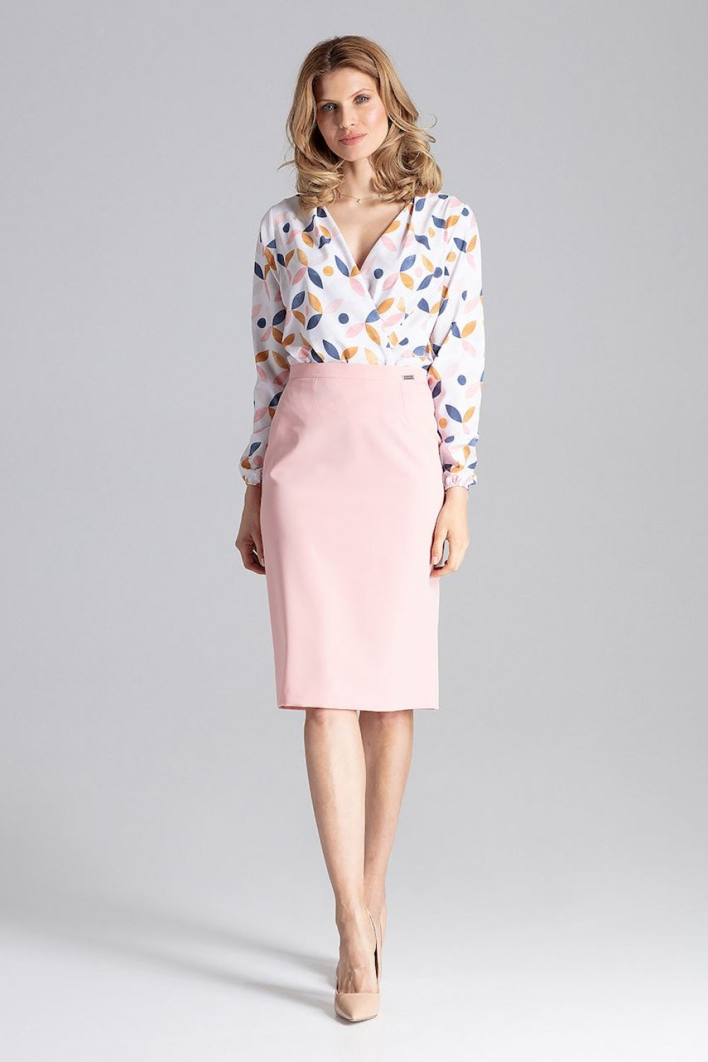 Figl Pink Skirt - view 2